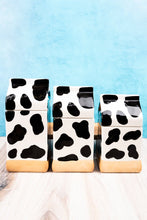 Load image into Gallery viewer, Happy Holstein Cow Canister Set