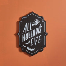 Load image into Gallery viewer, All Hallows Eve Wall Sign - Image #1