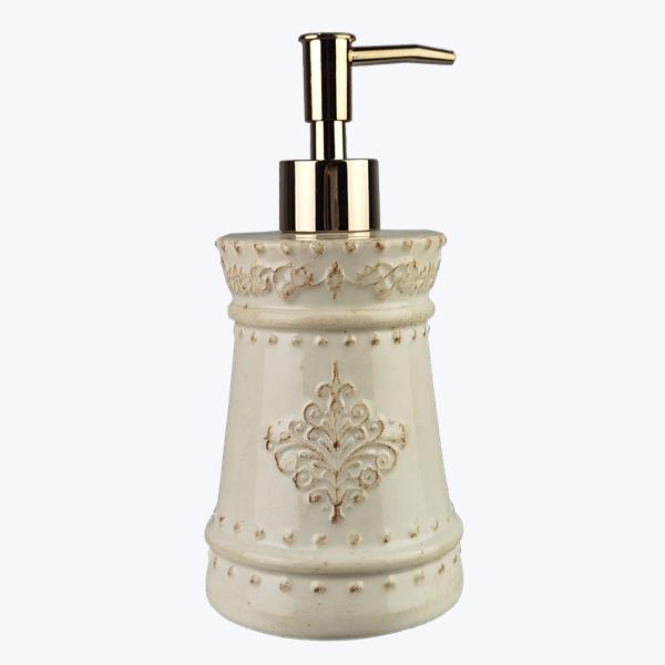French Countryside Ceramic Soap or Lotion Dispenser - the-southern-magnolia-too