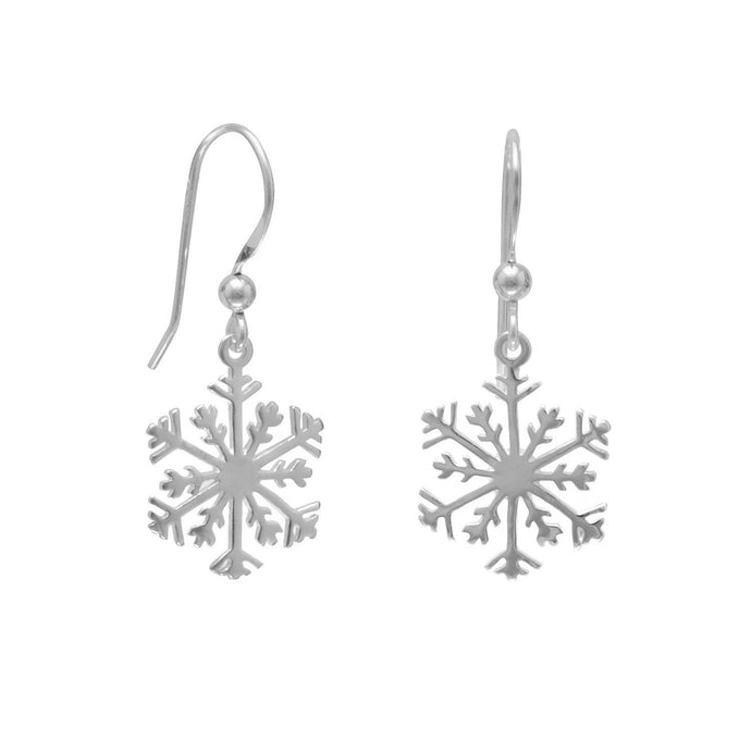 Small Snowflake Earrings - SoMag2