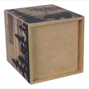 Bear in the Mountains Wooden Tissue Box - The Southern Magnolia Too