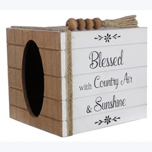 Load image into Gallery viewer, Country Rooster Wooden Tissue Box - The Southern Magnolia Too