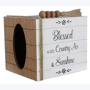 Country Rooster Wooden Tissue Box - The Southern Magnolia Too