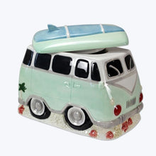 Load image into Gallery viewer, Classic Wagon Camper Van Ceramic Cookie Jar