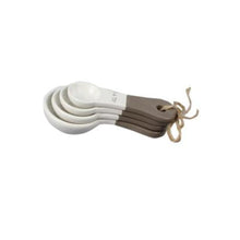 Load image into Gallery viewer, Two Toned Ceramic Measuring Spoon Set - The Southern Magnolia Too