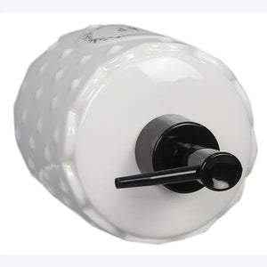 Cottage Dot Hobnail Soap Lotion Dispenser