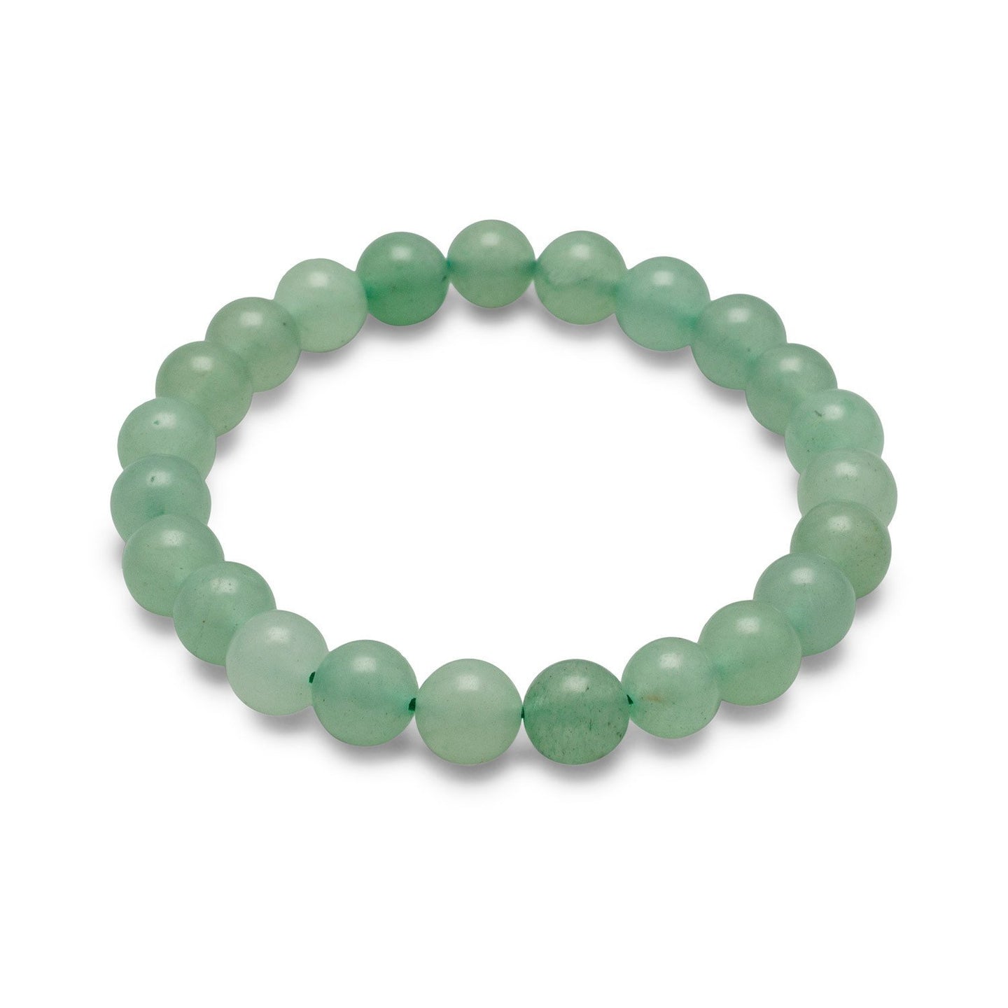 Green Aventurine Bead Stretch Bracelet - SoMag2