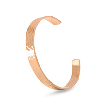 Load image into Gallery viewer, Hammered Solid Copper Cuff - SoMag2