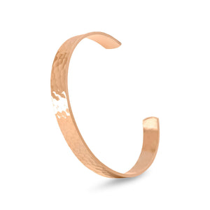 Hammered Solid Copper Cuff - SoMag2