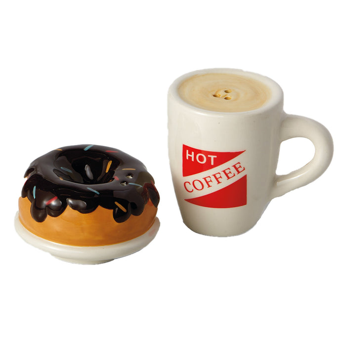 Coffee and Doughnuts Salt & Pepper Shaker Set - SoMag2
