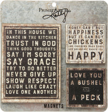 Load image into Gallery viewer, Farm House Rules Magnet Set - SoMag2