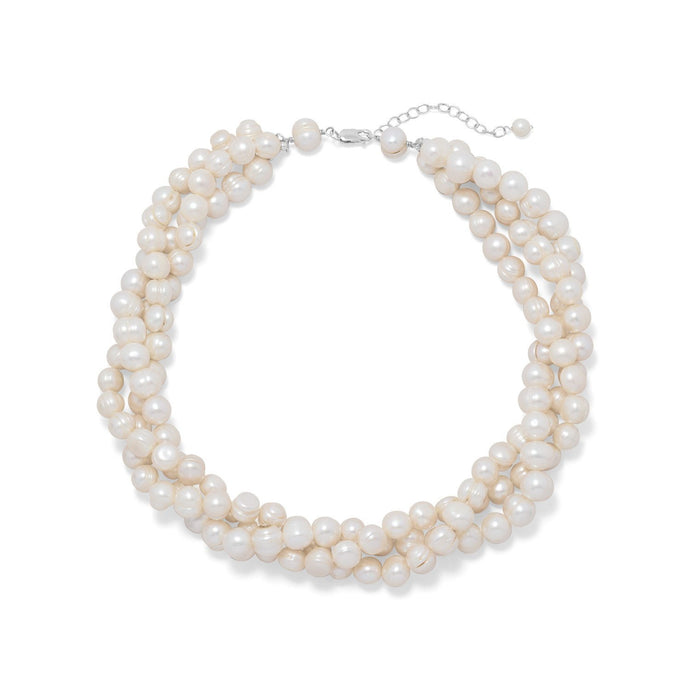 Multistrand Cultured Freshwater Pearl Necklace - SoMag2