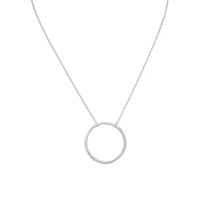 Textured Circle Necklace - SoMag2