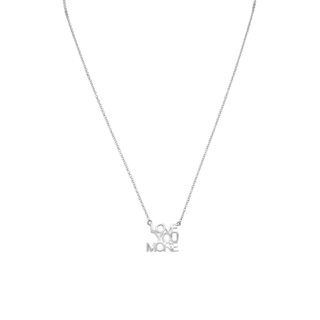 Love You More Necklace - SoMag2