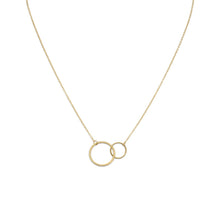 Load image into Gallery viewer, Gold Plated Circle Link Necklace - SoMag2