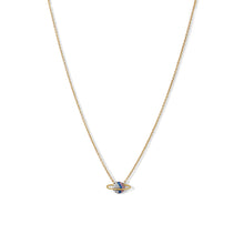 Load image into Gallery viewer, Mini Cubic Zircon Planet Necklace - SoMag2