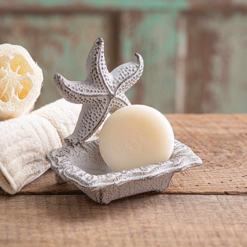 Cast Iron Metal Starfish Soap Dish - SoMag2
