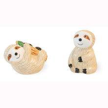 Load image into Gallery viewer, Baby Sloth Ceramic Salt and Pepper Shaker Set - SoMag2