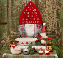 Load image into Gallery viewer, Wallace Plaid Santa Gnome Bowl - The Southern Magnolia Too