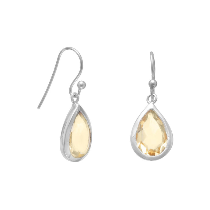 Faceted Citrine Earrings - SoMag2