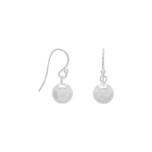 Sterling Silver Bead Drop Earrings - SoMag2