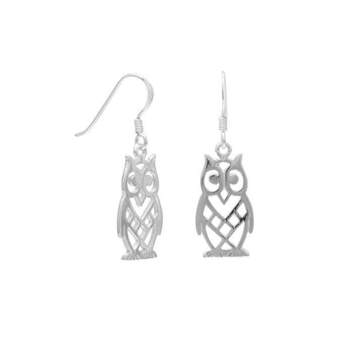 Cut Out Owl Earrings - SoMag2