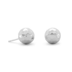 Hammered Ball Earrings - SoMag2