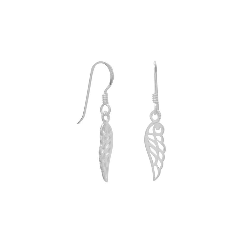 Polished Angel Wing Earrings - SoMag2