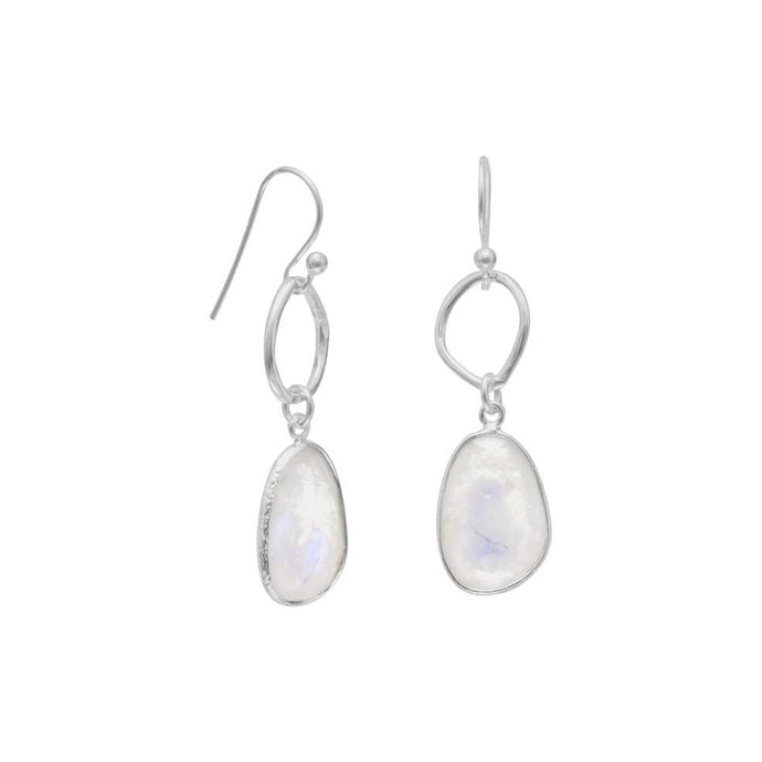 Rainbow Moonstone Drop Earrings - SoMag2