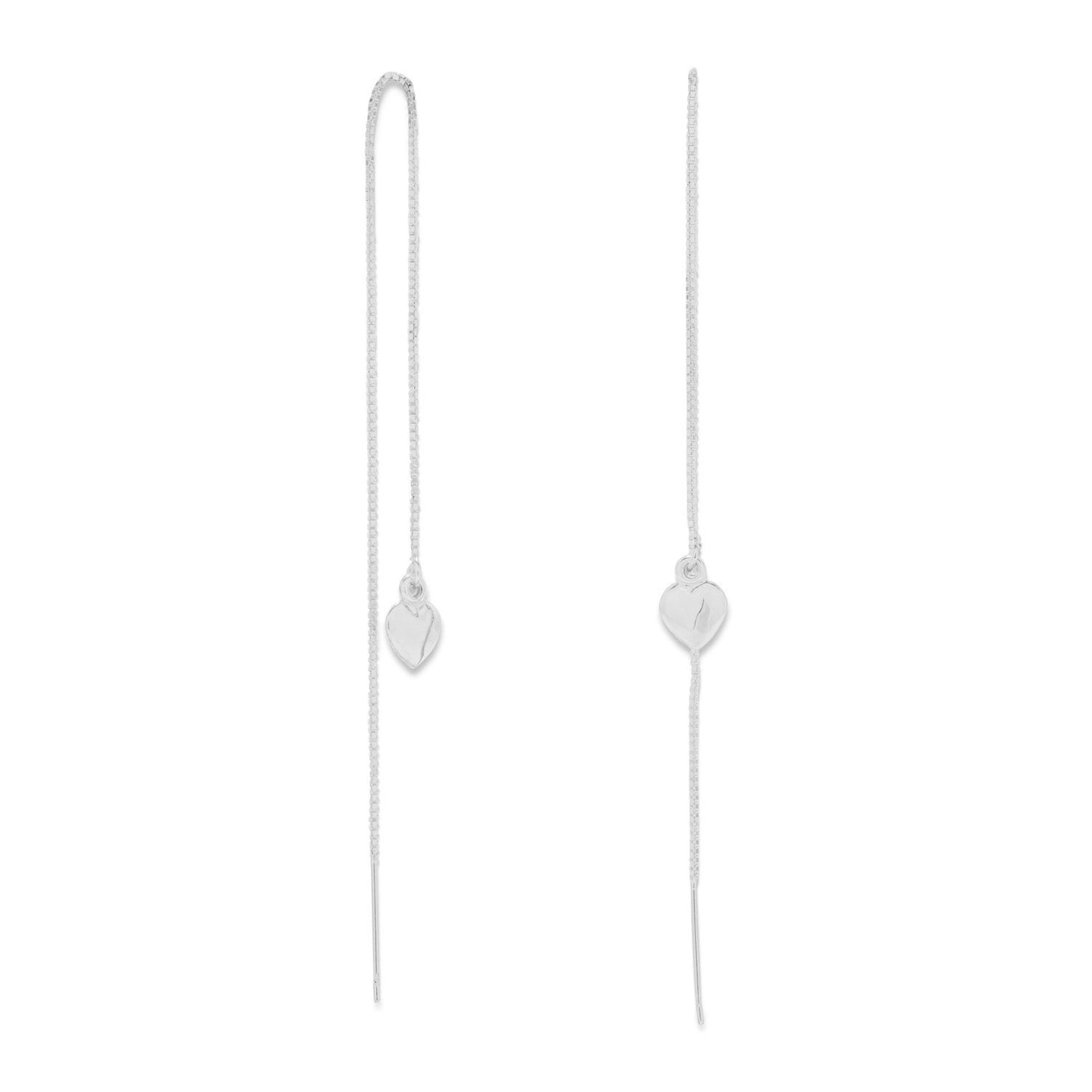 Heart Threader Earrings - SoMag2