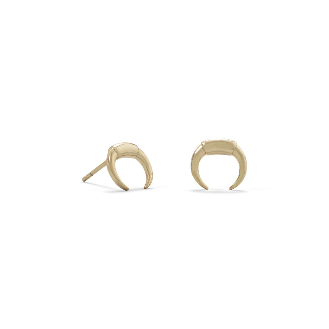 Mini Crescent Studs - SoMag2