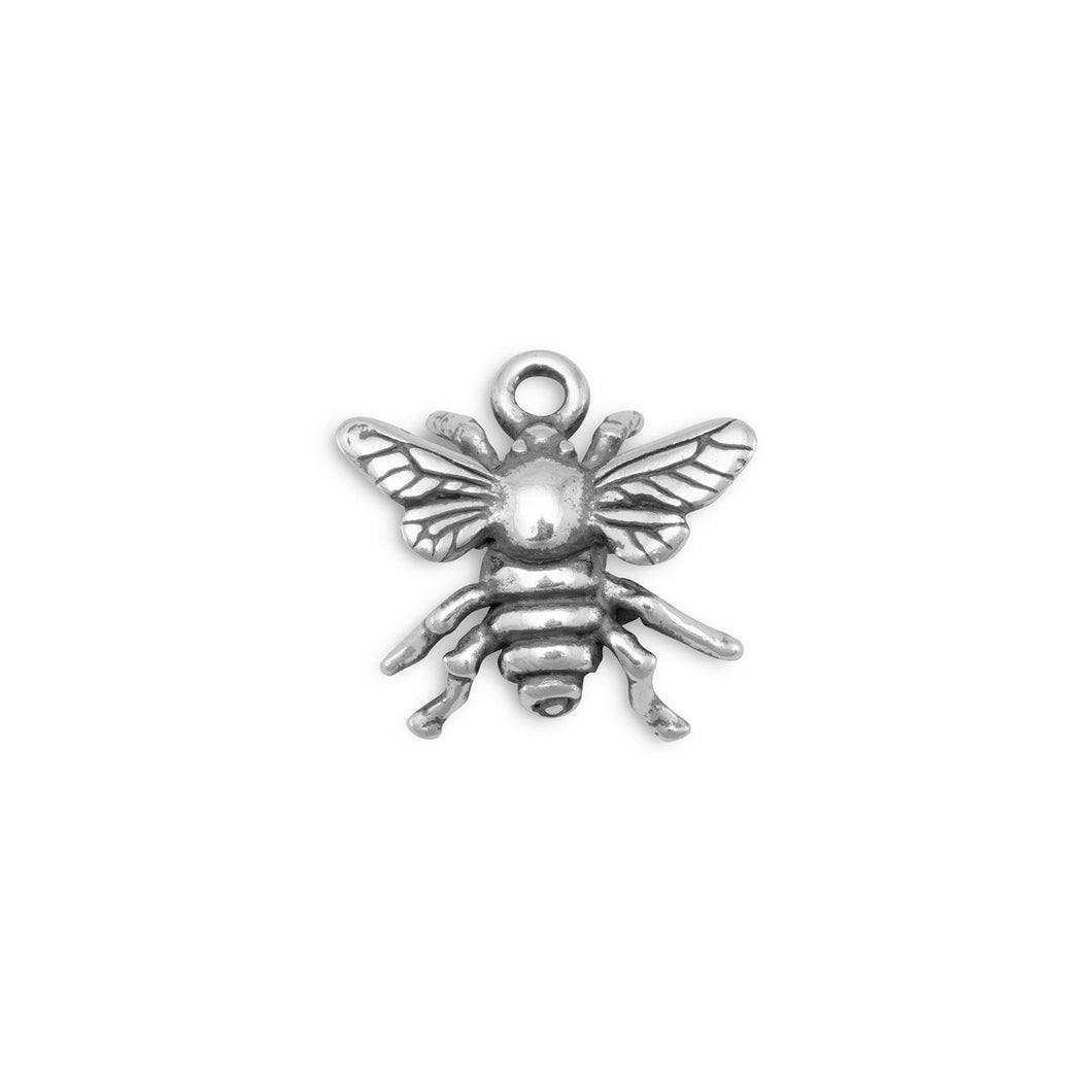 Silver Bee Charm - SoMag2
