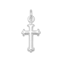 Load image into Gallery viewer, Extra Small Silver Cross Charm - SoMag2