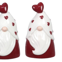 Load image into Gallery viewer, Valentine Gnome Love Salt &amp; Pepper Shaker Set