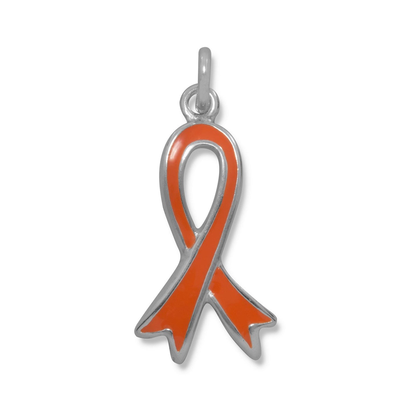 Orange Awareness Ribbon Charm - SoMag2