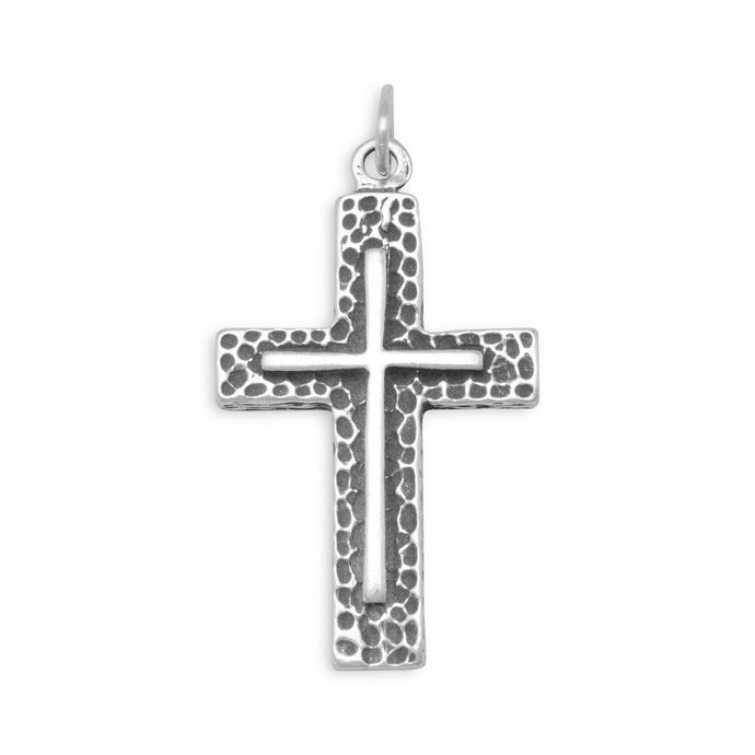 Textured Cross Pendant - SoMag2