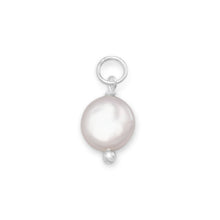 Load image into Gallery viewer, Cultured Freshwater Coin Pearl Charm June Birthstone - SoMag2