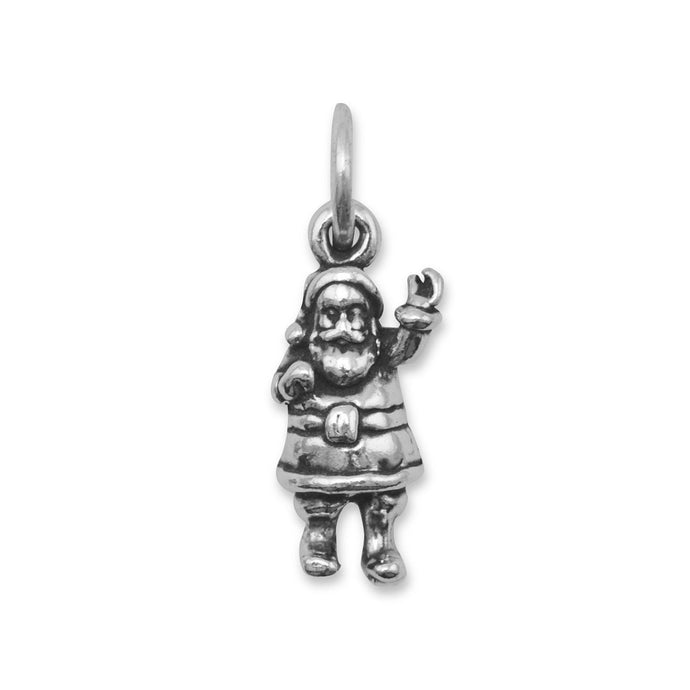 Oxidized Santa Claus Charm - SoMag2