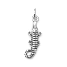 Load image into Gallery viewer, Oxidized Alligator Charm - SoMag2