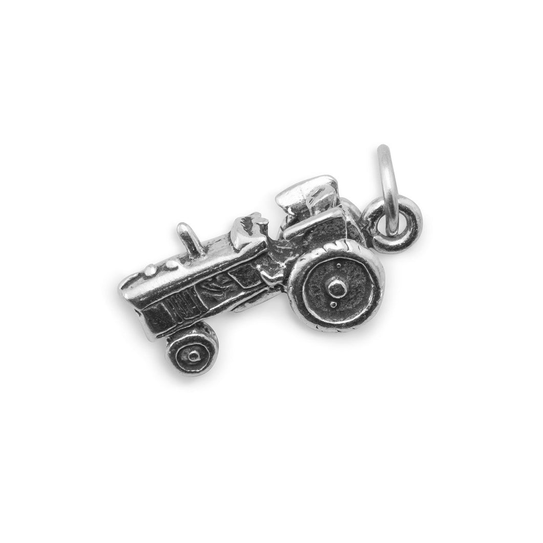 Oxidized Tractor Charm - SoMag2