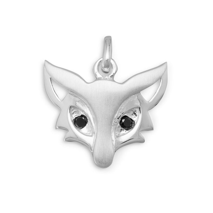 Satin Finish Fox Pendant - SoMag2