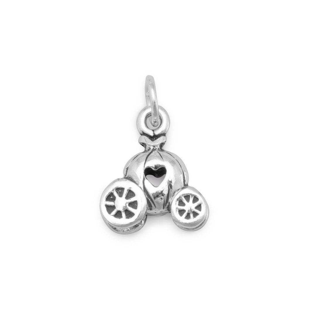 Pumpkin Carriage with Heart Charm - SoMag2