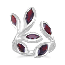 Load image into Gallery viewer, Wrap Around Garnet Ring - SoMag2