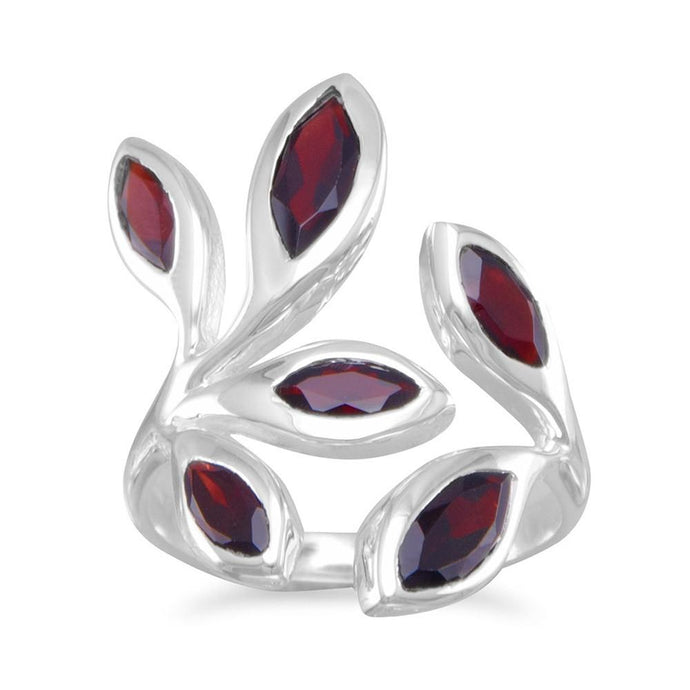 Wrap Around Garnet Ring - SoMag2