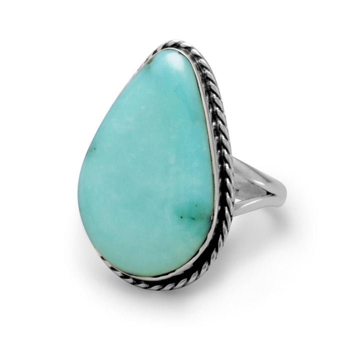 Stabilized Freeform Turquoise Ring - SoMag2