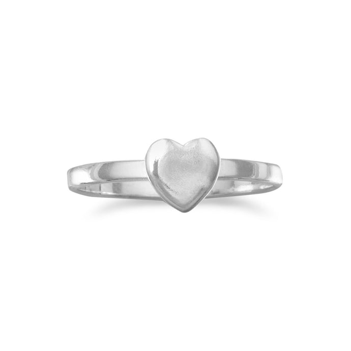 Small Polished Heart Ring - SoMag2