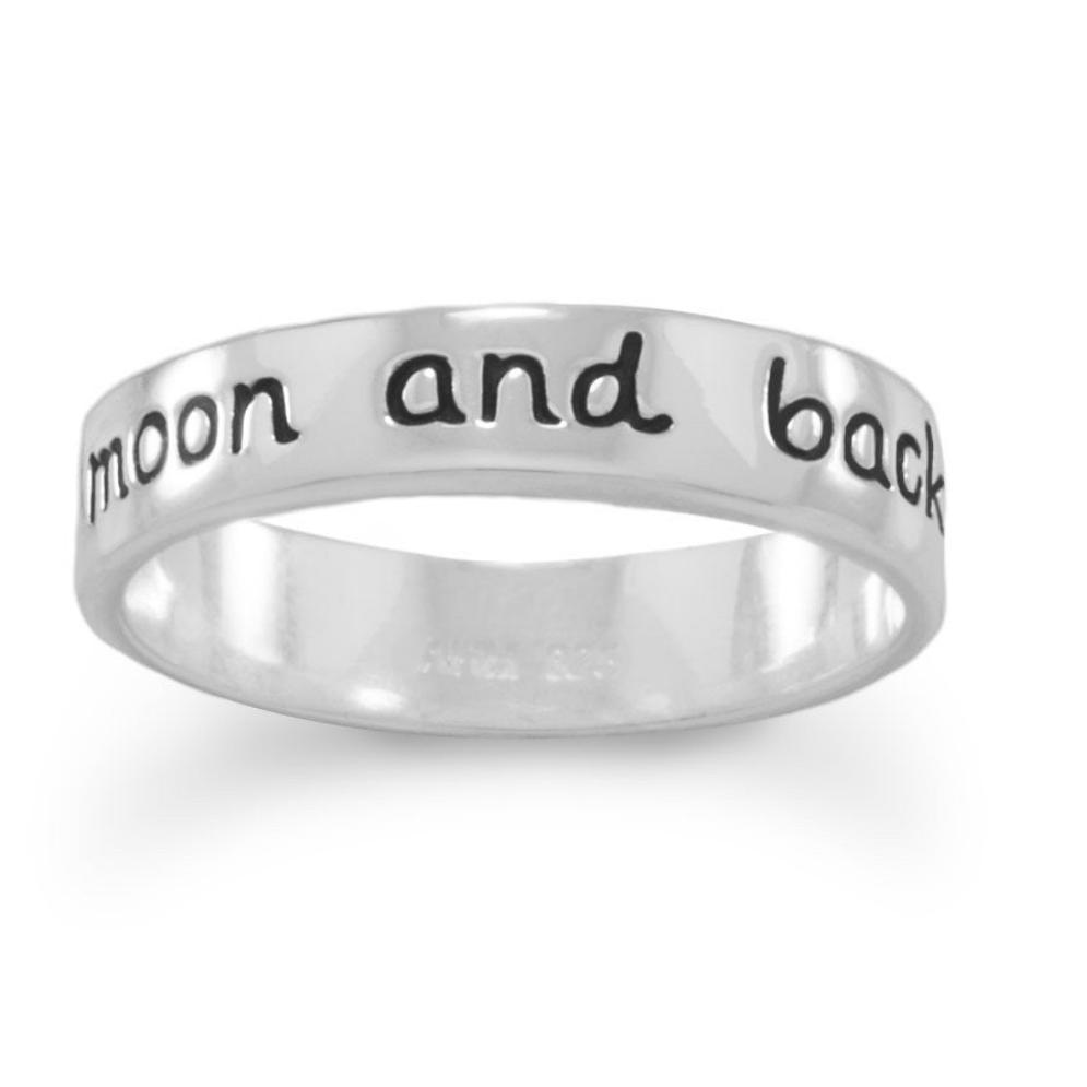 Love You To the Moon and Back Ring - SoMag2