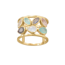 Load image into Gallery viewer, Multi Stone Ring - SoMag2