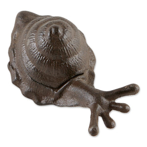 Cast Iron Snail Key Hider