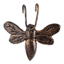 Load image into Gallery viewer, Cast Iron Bee Pot Hanger Weights